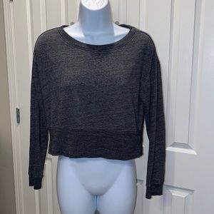 Women's Gap Body grey Crop / short waisted sweatshirt, size XS